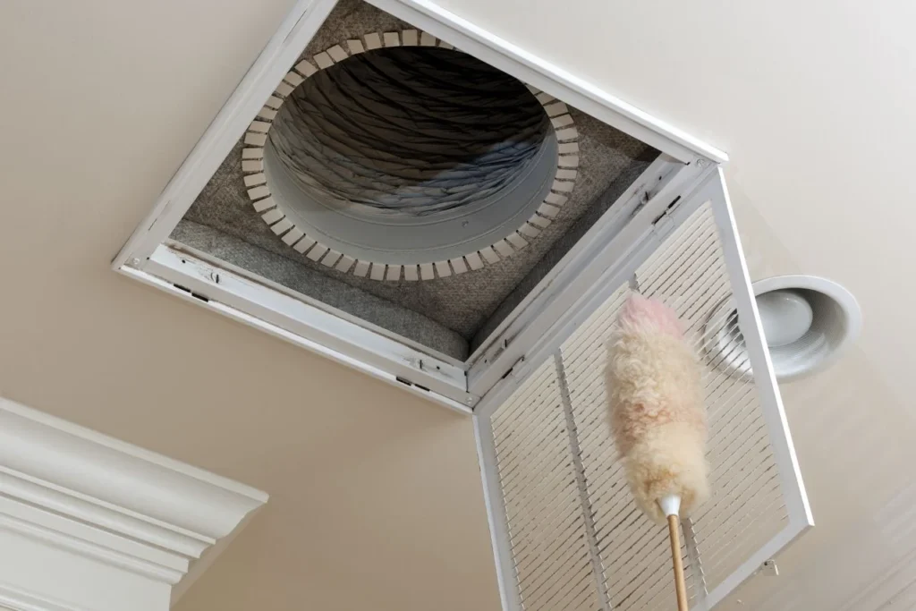 central air duct cleaning